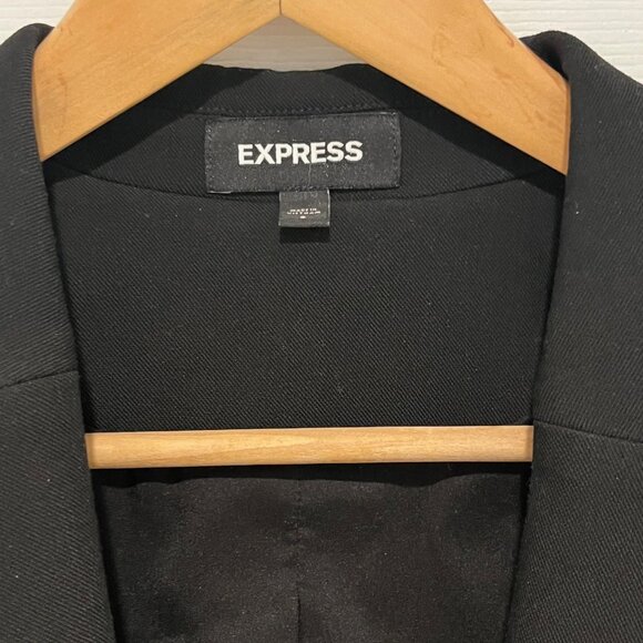 Express Black Tailored Blazer, Size 6 - Picture 5 of 6
